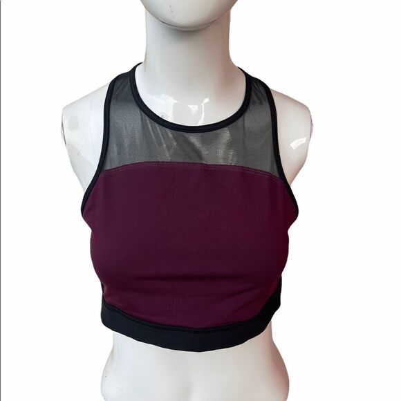 Victoria's Secret PINK Sports Bra Sz L Racerback D - Picture 1 of 7